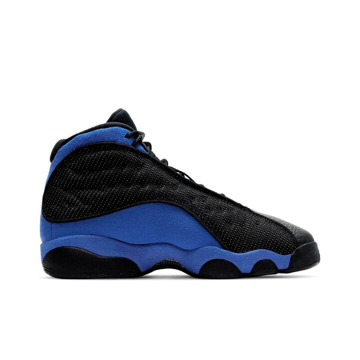 Jordan Air Jordan 13 “Black Royal” 高帮 篮球鞋 GS 皇家蓝 884129-040