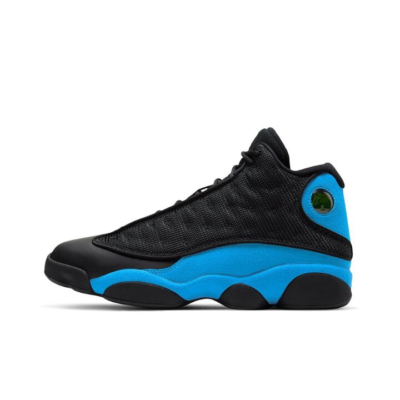 Jordan Air Jordan 13 “Black UNC” 高帮 篮球鞋  黑蓝 DJ5982-041