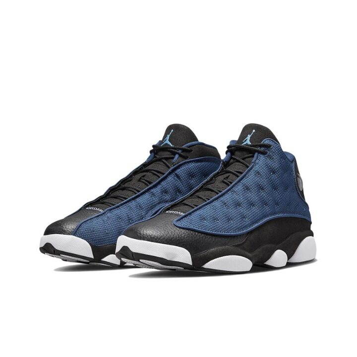 Jordan Air Jordan 13 Brave Blue 高帮 篮球鞋 GS 蓝色 884129-400