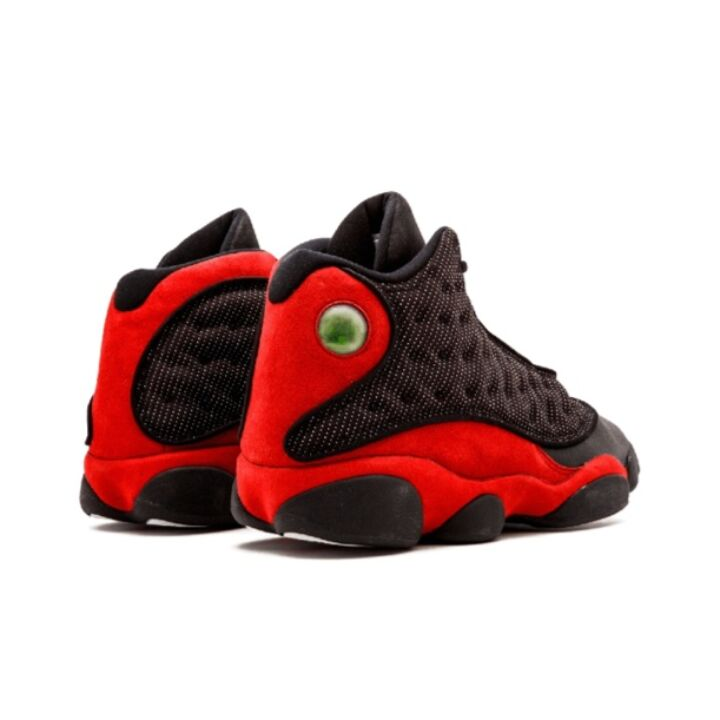 Jordan Air Jordan 13 Bred 中帮 篮球鞋  老黑红 2013 414571-010