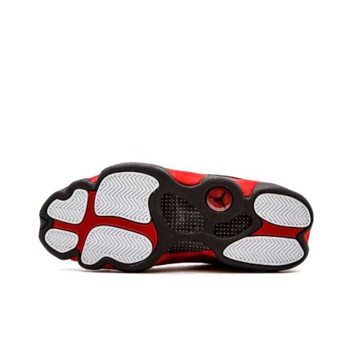 Jordan Air Jordan 13 Bred 中帮 篮球鞋  老黑红 2013 414571-010