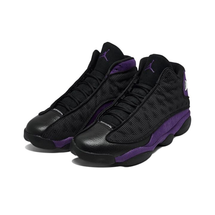 Jordan Air Jordan 13 Court Purple 高帮 篮球鞋 GS 黑紫色 1 - Jordan Air Jordan 13 Court Purple  高帮 篮球鞋 GS 黑紫色 884129-015