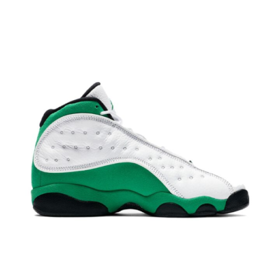 Jordan Air Jordan 13 Lucky Green 高帮 篮球鞋 GS 白绿 DB6536-113