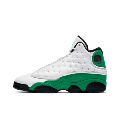 Jordan Air Jordan 13 Lucky Green 高帮 篮球鞋 GS 白绿 DB6536-113