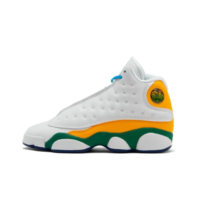 Jordan Air Jordan 13 Retro 紫金湖人 高帮 篮球鞋 GS 白紫拼接 884129-105