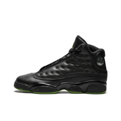 Jordan Air Jordan 13 Retro Altitudes 2017 黑绿珍珠鱼皮 高帮 篮球鞋 GS 黑绿珍珠鱼皮 414574-042