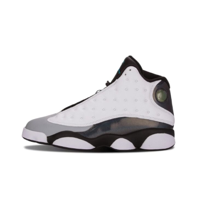 Jordan Air Jordan 13 Retro Barons Hologram 伯爵 高帮 篮球鞋  黑白灰 414571-115