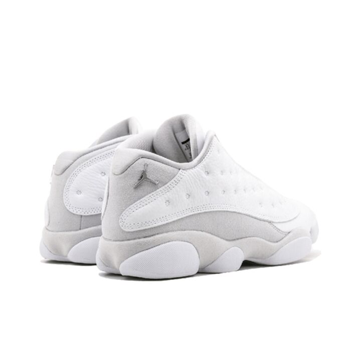 Jordan Air Jordan 13 Retro Low “Pure Platinum” 低帮 篮球鞋  白色 310810-100