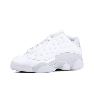 Jordan Air Jordan 13 Retro Low  中帮 篮球鞋 GS 白 310812-100