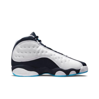 Jordan Air Jordan 13 Retro  “Obsidian” 高帮 篮球鞋 GS 白蓝 DJ3003-144