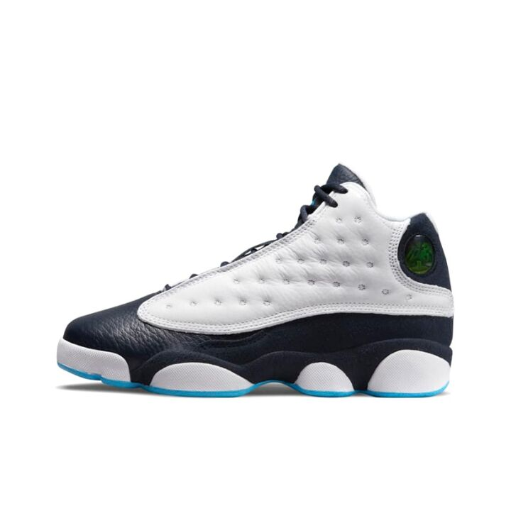 Jordan Air Jordan 13 Retro Obsidian 高帮 篮球鞋 GS 白蓝 - Jordan Air Jordan 13 Retro  "Obsidian" 高帮 篮球鞋 GS 白蓝 DJ3003-144