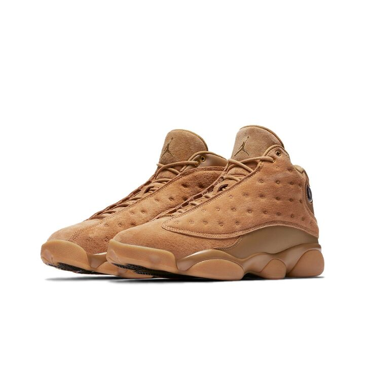 Jordan Air Jordan 13 Retro Wheat 高帮 篮球鞋  棕色 2017 414571-705