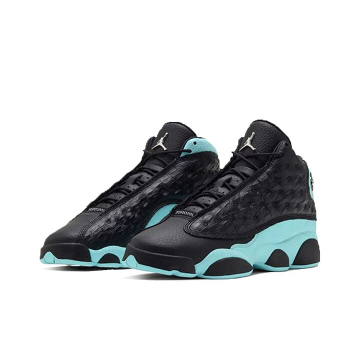 Jordan Air Jordan 13 Rrtro “Island Green” 高帮 篮球鞋 GS 薄荷绿 884129-030