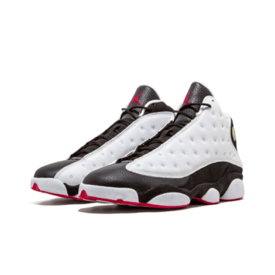 Jordan Air Jordan 13 he got game 熊猫 高帮 篮球鞋  黑白 2018年版 414571-104