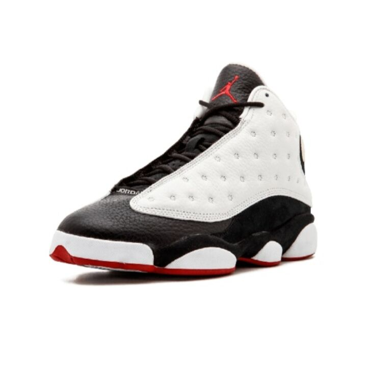 Jordan Air Jordan 13 高帮 篮球鞋 白黑 2013 1 - Jordan Air Jordan 13  高帮 篮球鞋  白黑 2013 309259-104