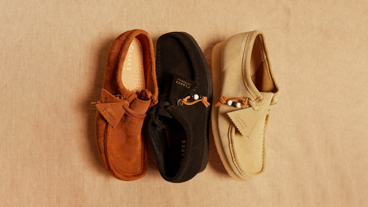 - Percival x Clarks 推出三款珠饰演绎的 Wallabee 鞋款