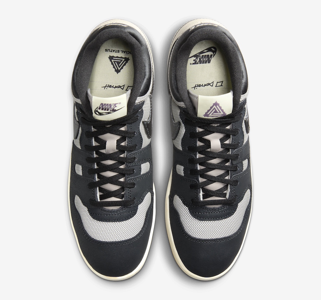 撕撕乐, Social Status, Nike, Mac Attack, DZ4636-002 - Social Status x Nike 联名新鞋品带来了独特的鞋身细节设计！