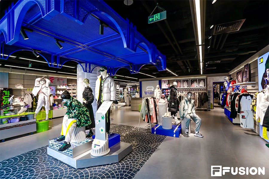 FILA FUSION, FILA - FILA FUSION 独具潮流运动概念的首家旗舰店正式启幕！