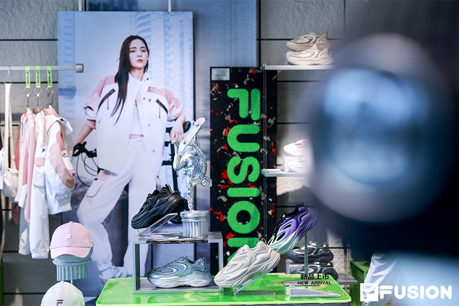 FILA FUSION, FILA - FILA FUSION 独具潮流运动概念的首家旗舰店正式启幕！