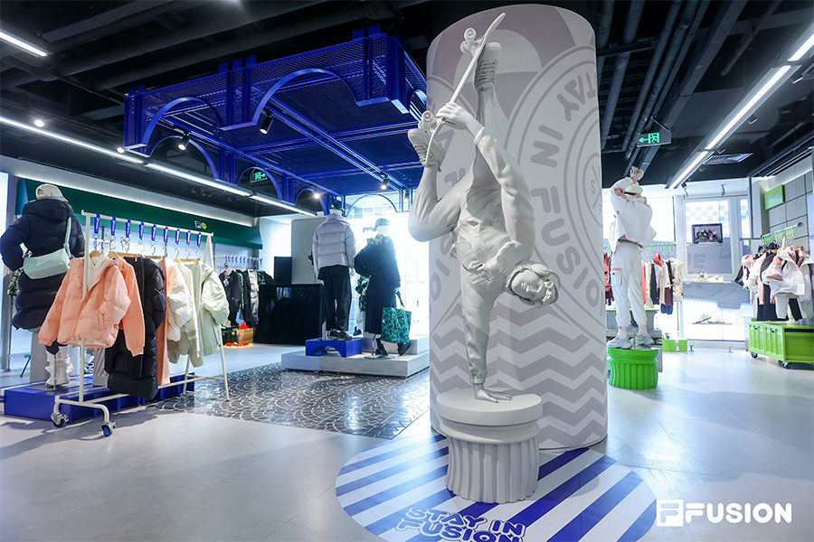 FILA FUSION, FILA - FILA FUSION 独具潮流运动概念的首家旗舰店正式启幕！