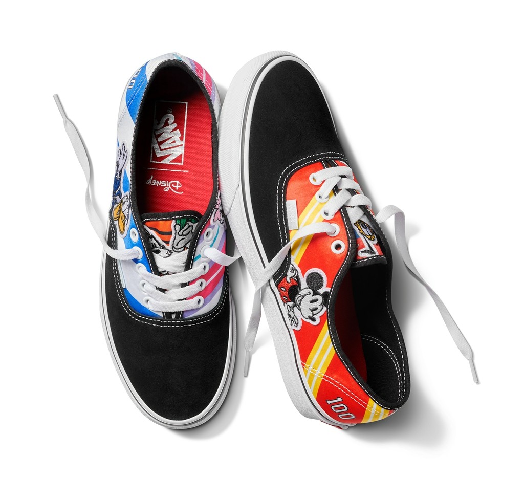 迪士尼, 米老鼠, 服装, Vans, T恤 - Vans x 迪士尼 100 周年联名合作正式发布，已正式登陆国内市场！
