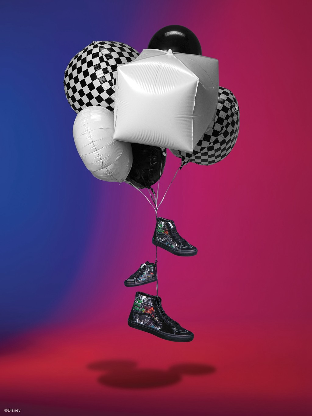 迪士尼, 米老鼠, 服装, Vans, T恤 - Vans x 迪士尼 100 周年联名合作正式发布，已正式登陆国内市场！