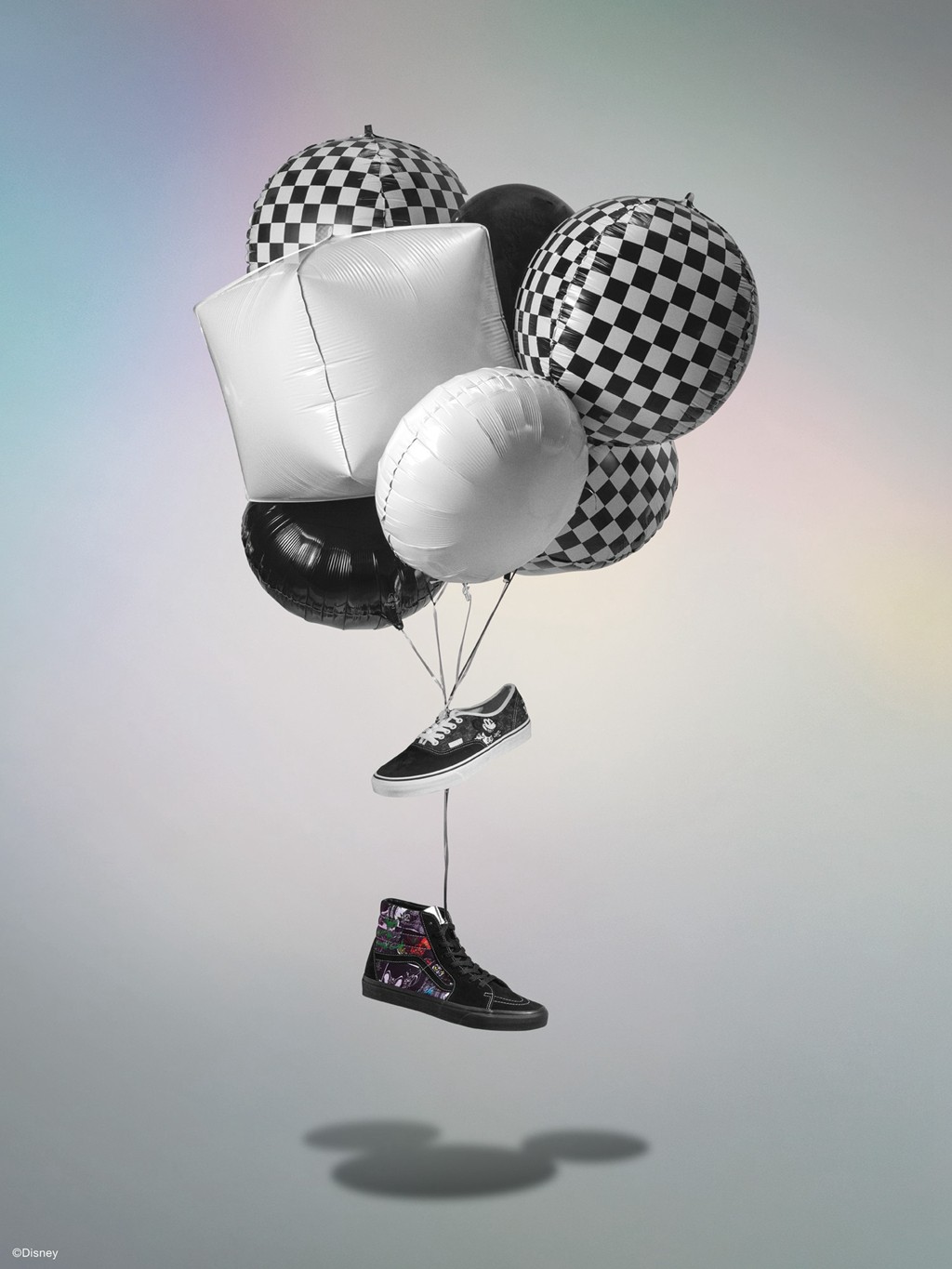 迪士尼, 米老鼠, 服装, Vans, T恤 - Vans x 迪士尼 100 周年联名合作正式发布，已正式登陆国内市场！