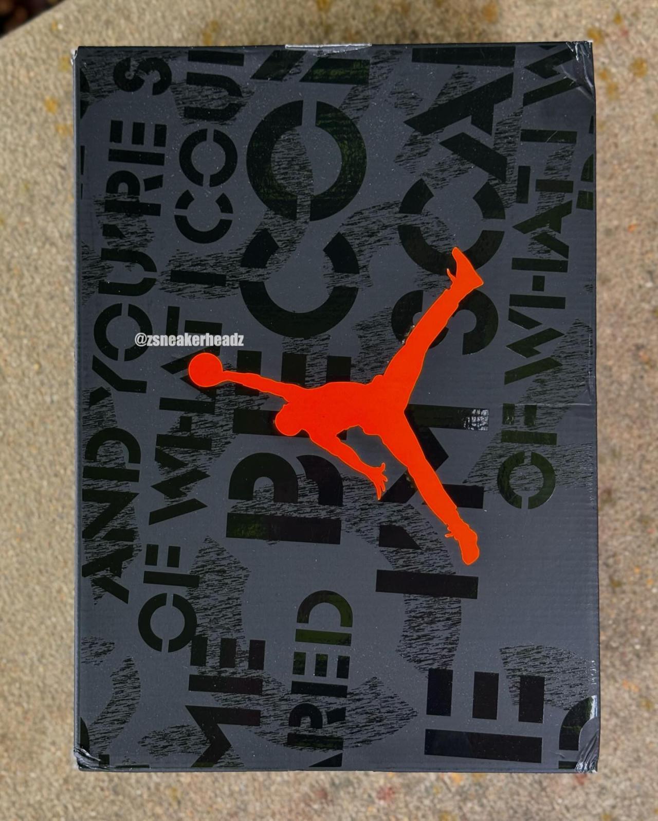 Fear, CT8532-080, AJ3, AJ, Air Jordan 3 - AJ3 最新实物曝光：引人遐想的「恐惧」配色及独特鞋盒亮相