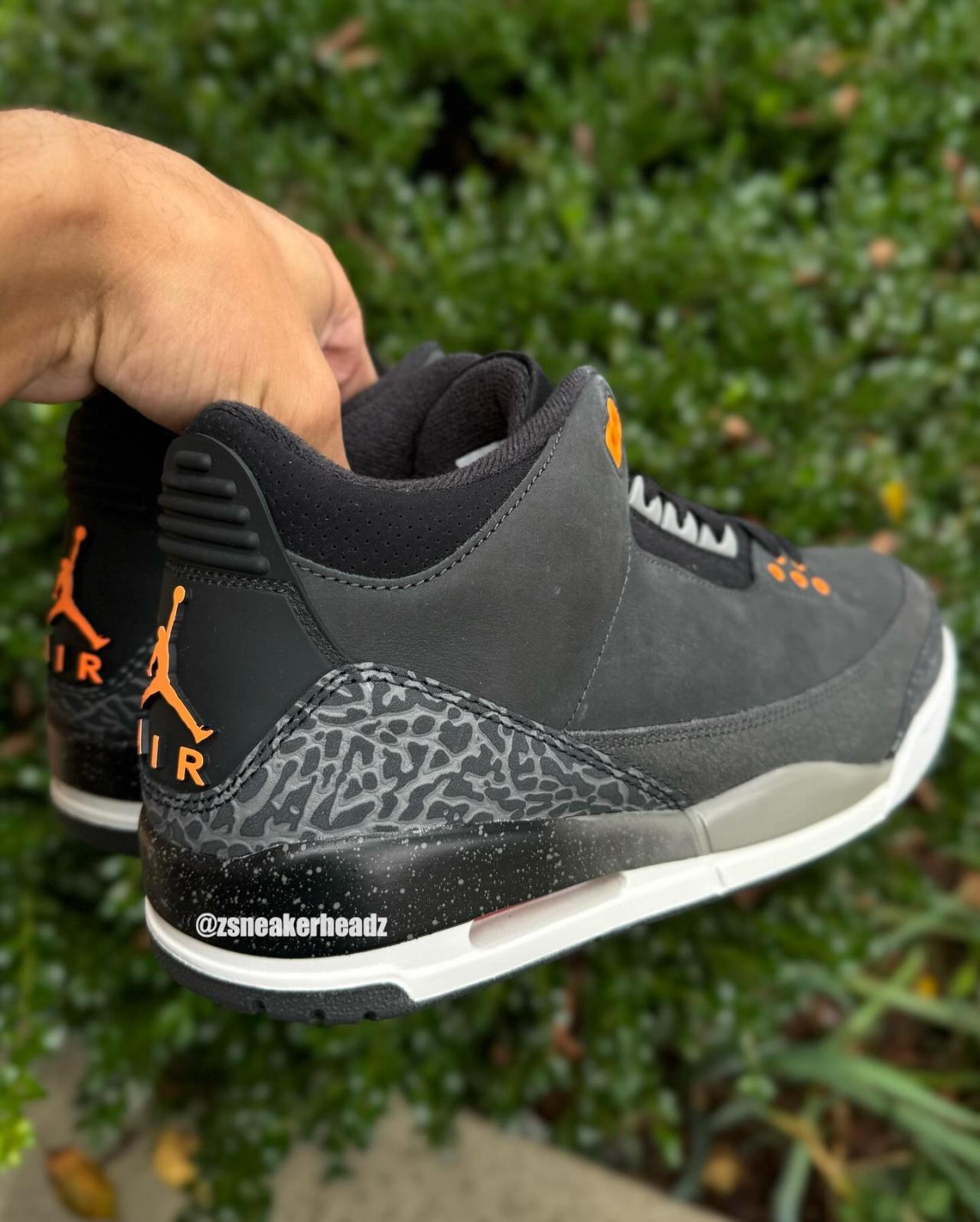 Fear, CT8532-080, AJ3, AJ, Air Jordan 3 - AJ3 最新实物曝光：引人遐想的「恐惧」配色及独特鞋盒亮相