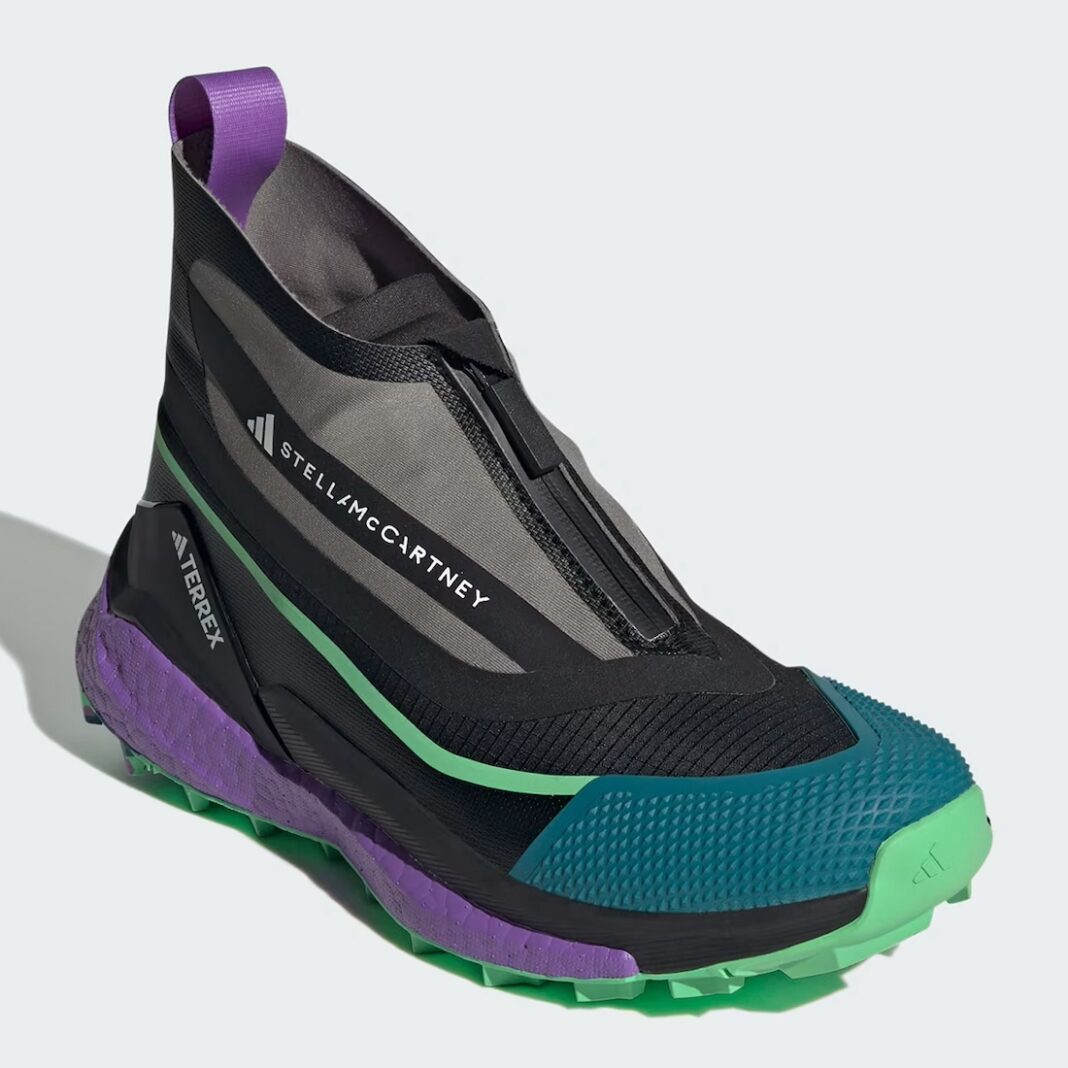 黑武士, TERREX Free Hiker, Stella McCartney, Gore-Tex, adidas - 阿迪达斯「户外神鞋」推出全新合作款，完美搭载全掌 Boost 缓震技术，令脚步感受更为舒适！