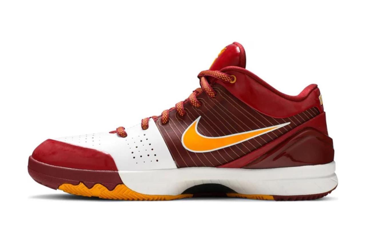 球鞋, USC, Nike Kobe 4, Kobe - 瓦妮莎发布未上市的Kobe 4球鞋照片，引发网友抢购热潮。