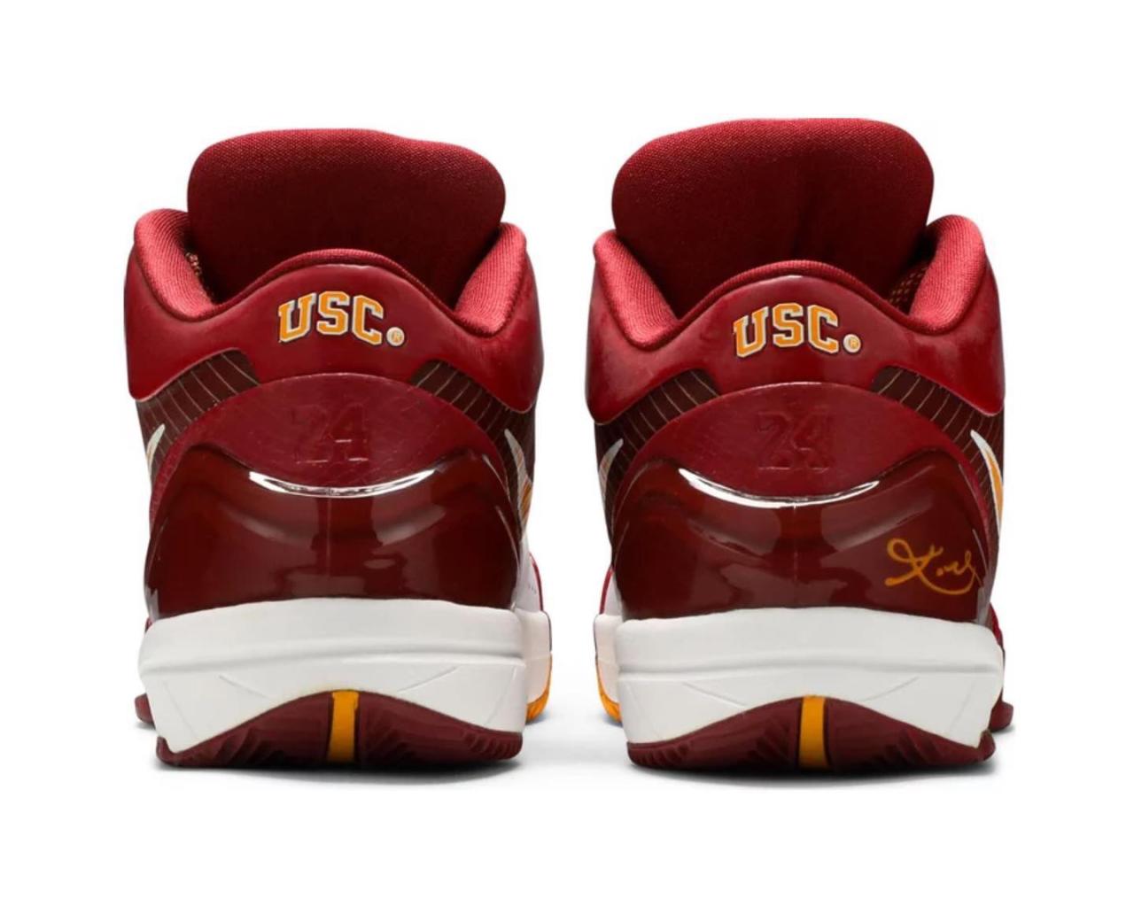 球鞋, USC, Nike Kobe 4, Kobe - 瓦妮莎发布未上市的Kobe 4球鞋照片，引发网友抢购热潮。
