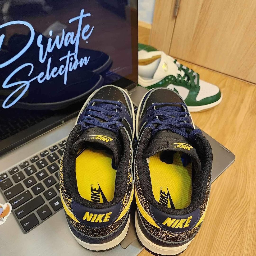 Vintage Michigan State, Nike Dunk Low, Nike, Dunk Low, Dunk - 再次推陈出新！引爆时尚界的密西根配色继续呈现！耀眼登场，全新款Nike Dunk Low浮出水面！