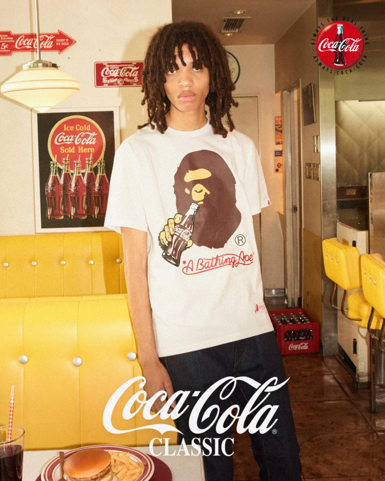 T恤, PE, COCA-COLA, BAPE® - 曝光：BAPE®新一轮联名系列合作伙伴浮出水面！