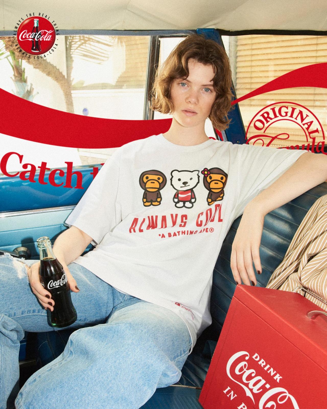 T恤, PE, COCA-COLA, BAPE® - 曝光：BAPE®新一轮联名系列合作伙伴浮出水面！