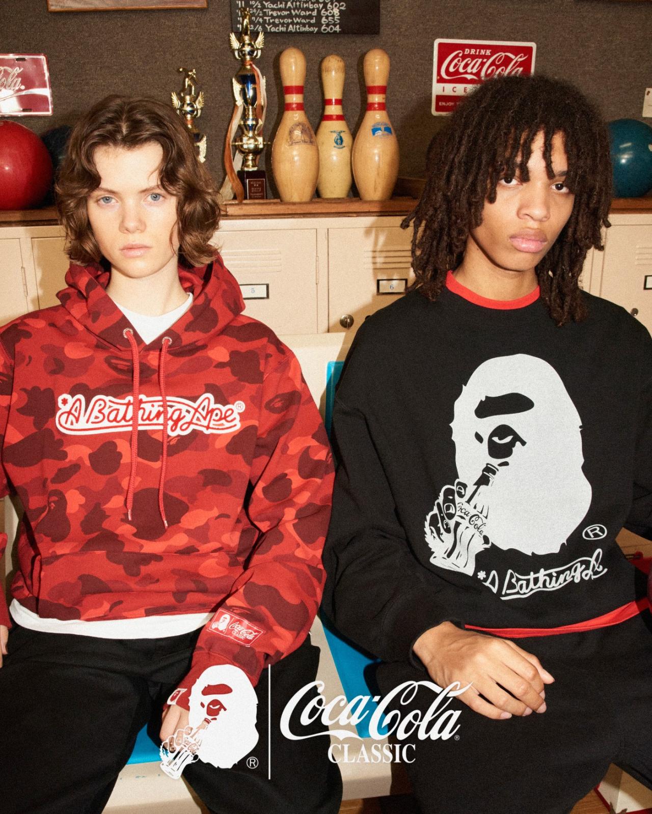 T恤, PE, COCA-COLA, BAPE® - 曝光：BAPE®新一轮联名系列合作伙伴浮出水面！
