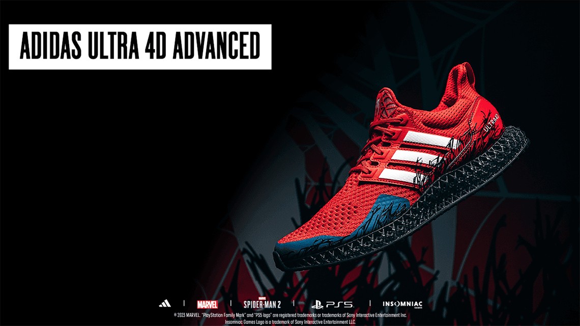 阿迪, 球鞋, Spider-Man 2, IG5342, adizero 12.0, adidas Ultra 4D - 蜘蛛侠与阿迪达斯开启全新合作，揭示意想不到的鞋款！