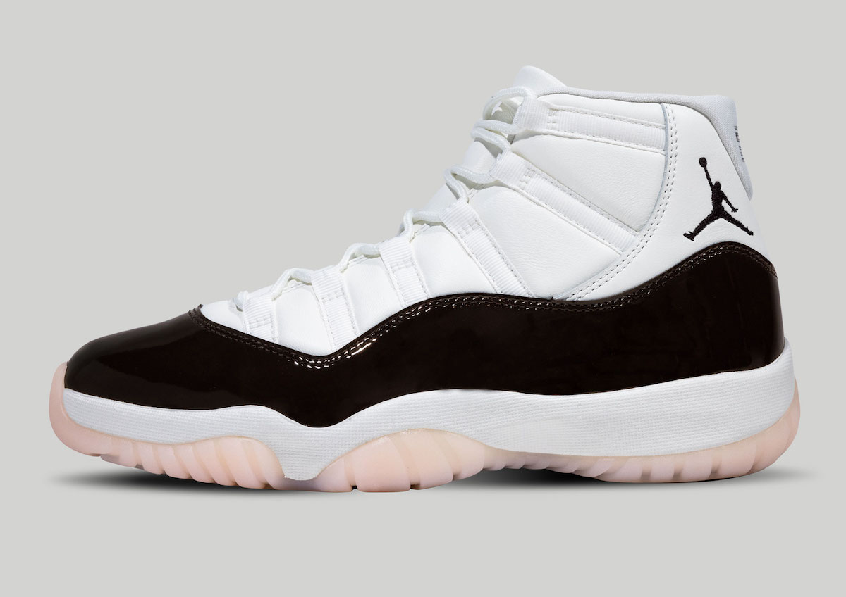 运动鞋, AR0715-101, Air Jordan 11 Neapolitan, Air Jordan 11, Air Jordan 1 - "女士空中乔丹11“那不勒斯风味”将于11月11日发布"