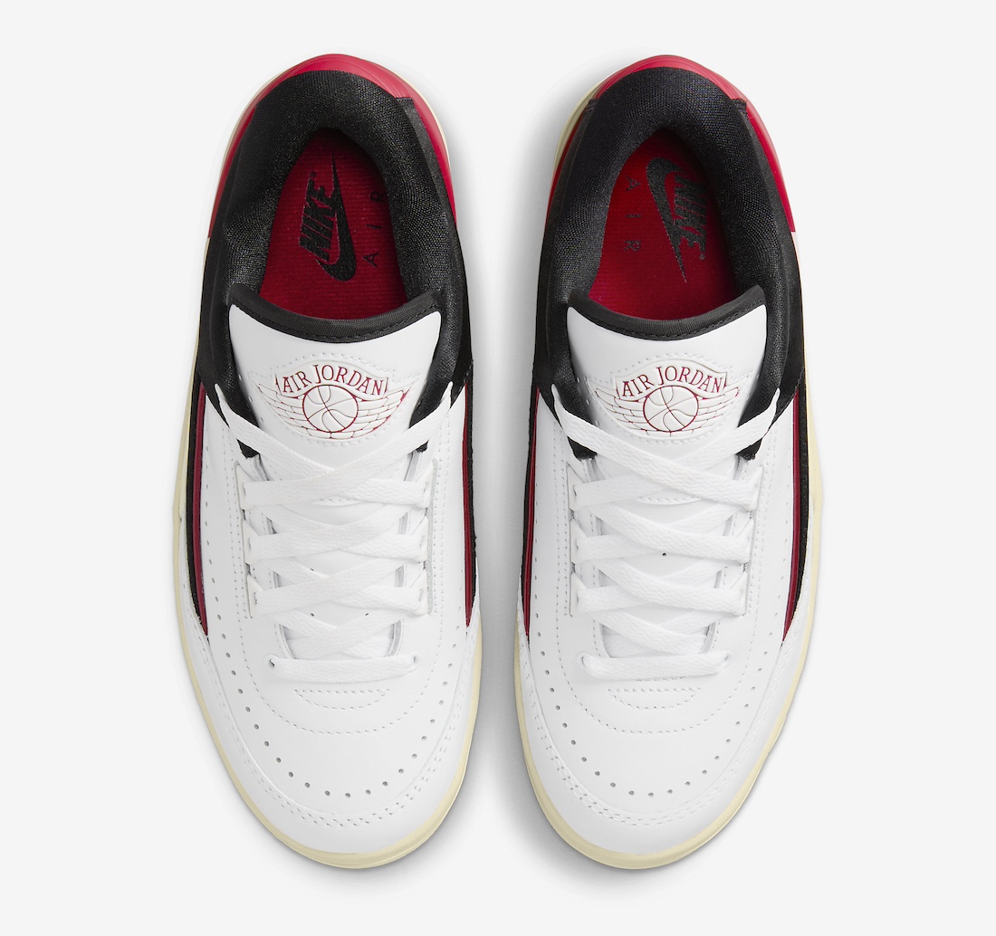 运动鞋, 芝加哥, Air Jordan 2 Low, Air Jordan 2 - 女子Air Jordan 2低帮鞋“芝加哥扭曲”将于11月21日发布