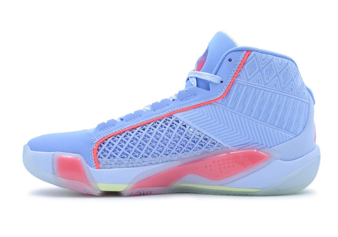 迈克尔·乔丹, 篮球鞋, 球鞋, 板鞋, Volt, Air Jordan 38, Air Jordan 3 - Air Jordan 38 "Light Marine" 将于10月17日发布