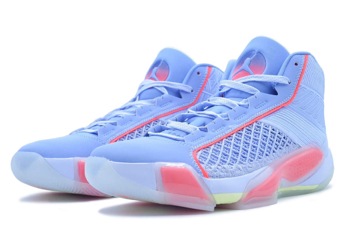 迈克尔·乔丹, 篮球鞋, 球鞋, 板鞋, Volt, Air Jordan 38, Air Jordan 3 - Air Jordan 38 "Light Marine" 将于10月17日发布