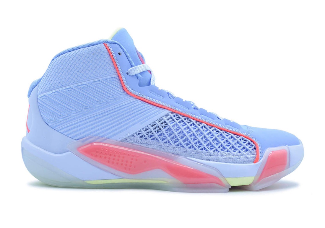 迈克尔·乔丹, 篮球鞋, 球鞋, 板鞋, Volt, Air Jordan 38, Air Jordan 3 - Air Jordan 38 "Light Marine" 将于10月17日发布