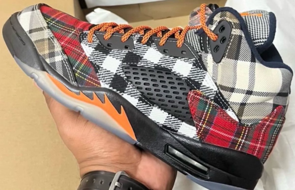 Air Jordan 5 - 儿童款Air Jordan 5 “格子”将于10月20日发布