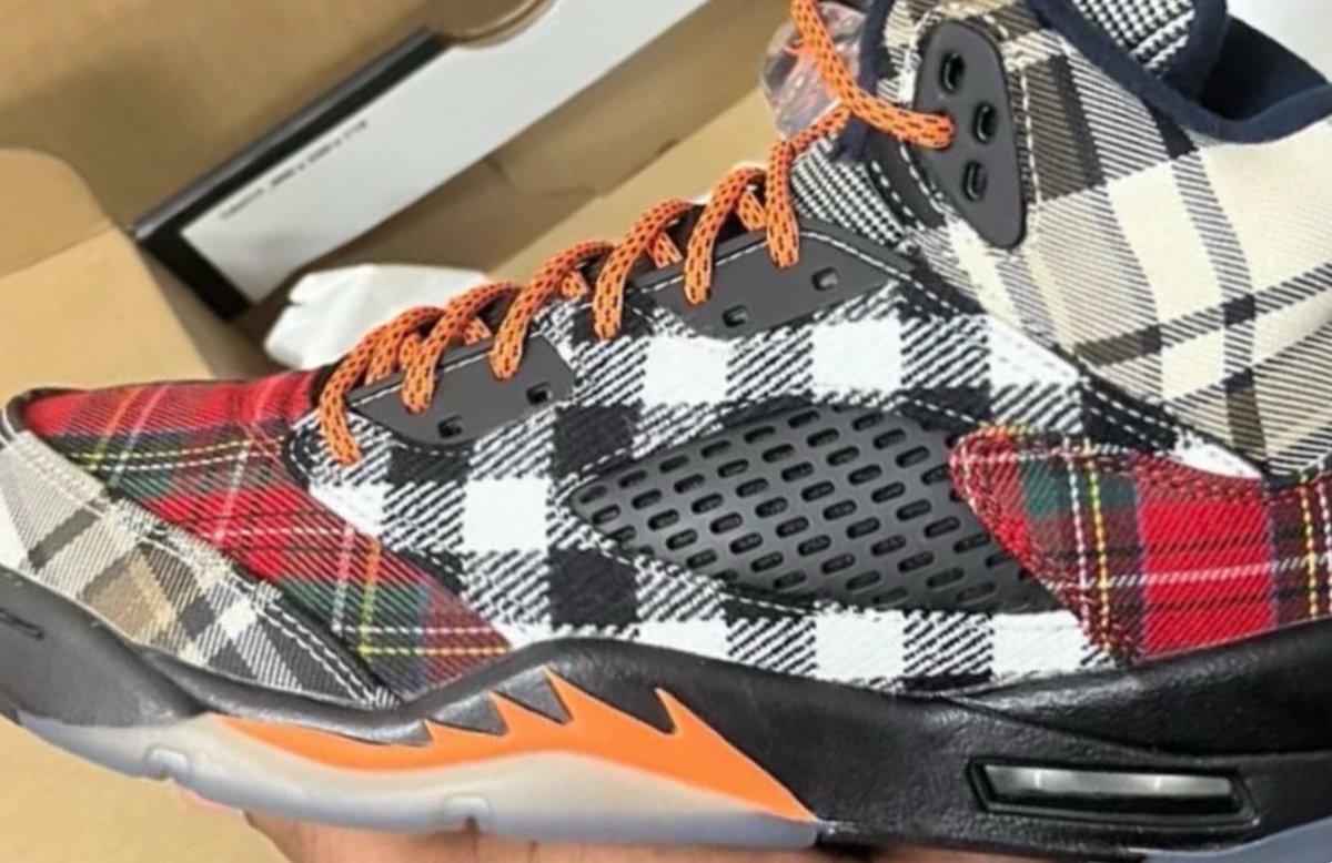 Air Jordan 5 - 儿童款Air Jordan 5 “格子”将于10月20日发布