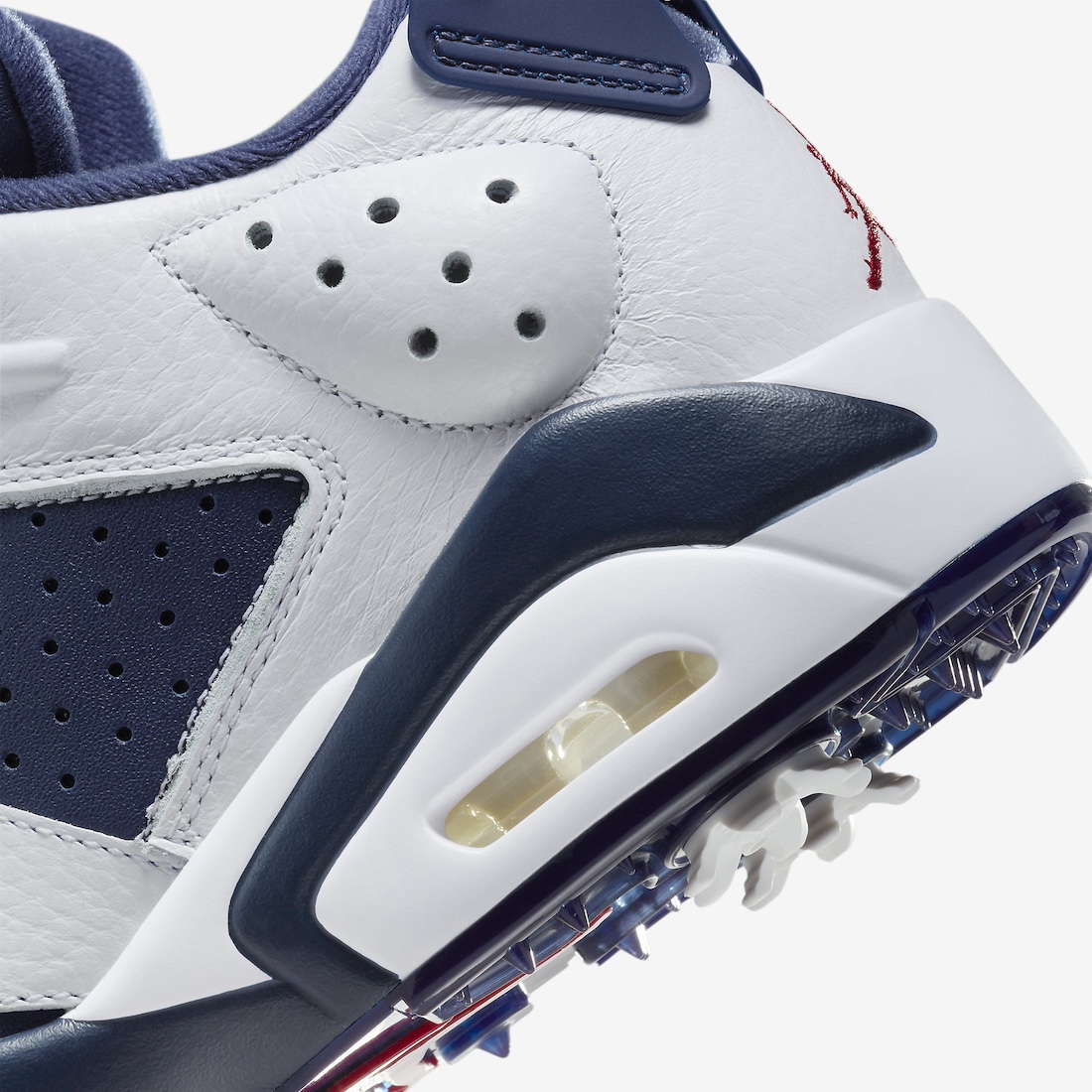 球鞋, 板鞋, Air Jordan 6 Low, Air Jordan 6 Golf, Air Jordan 6 - 官方发布 Air Jordan 6 低帮高尔夫鞋款“奥运” 官方照片