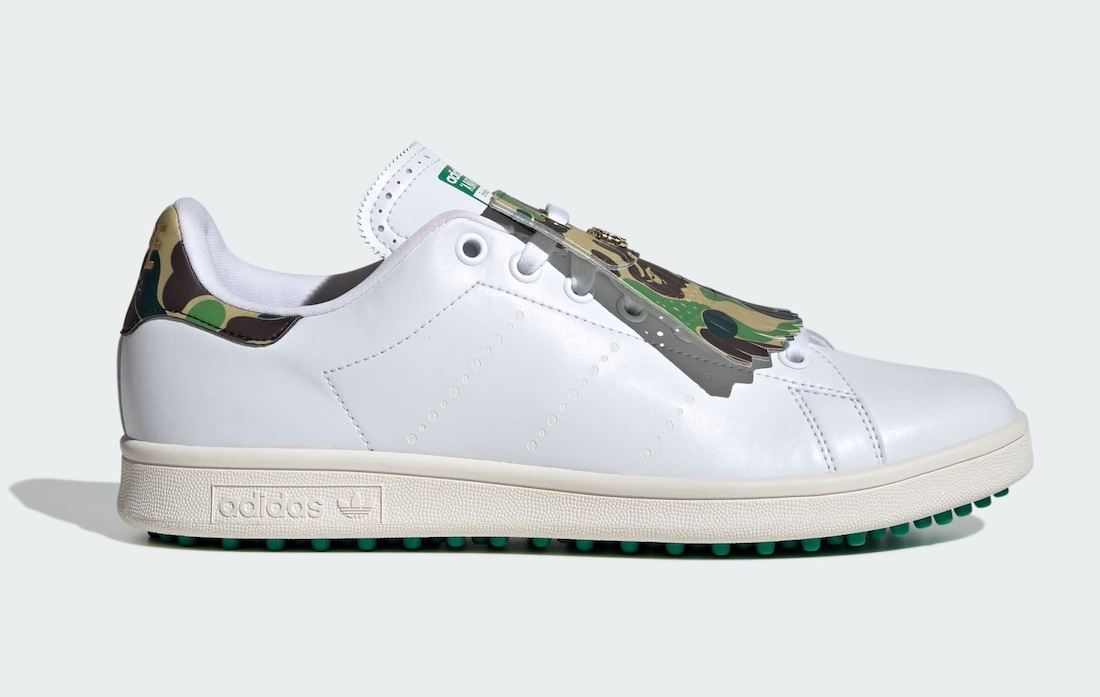 PE, Golf, BAPE®, adidas Stan Smith, adidas - BAPE x adidas Stan Smith Golf 将于10月21日发布