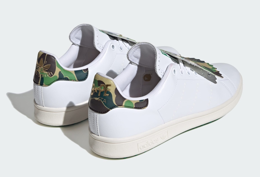 PE, Golf, BAPE®, adidas Stan Smith, adidas - BAPE x adidas Stan Smith Golf 将于10月21日发布