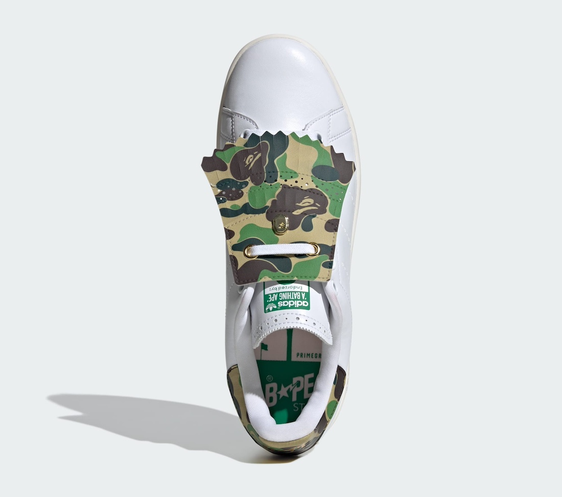 PE, Golf, BAPE®, adidas Stan Smith, adidas - BAPE x adidas Stan Smith Golf 将于10月21日发布