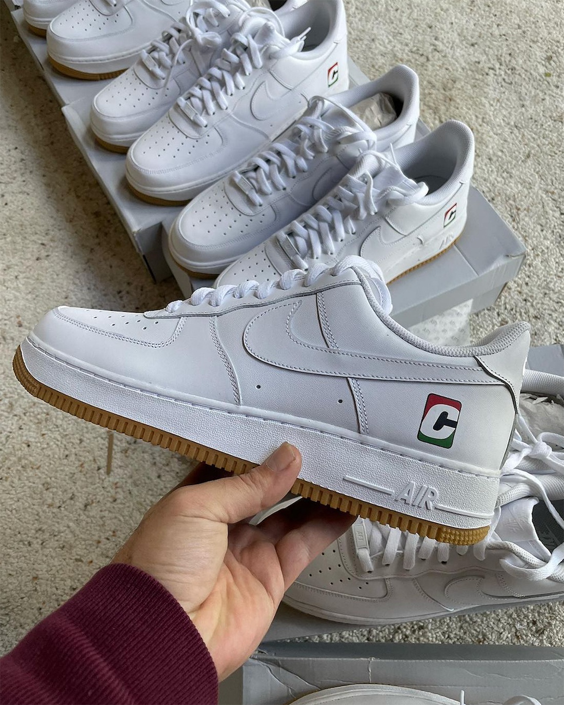 PE, Nike Air Force 1 Low, Nike Air Force 1, Nike, Air Force 1 - Netflix特别节目：Dave Chappelle定制Nike Air Force 1鞋款