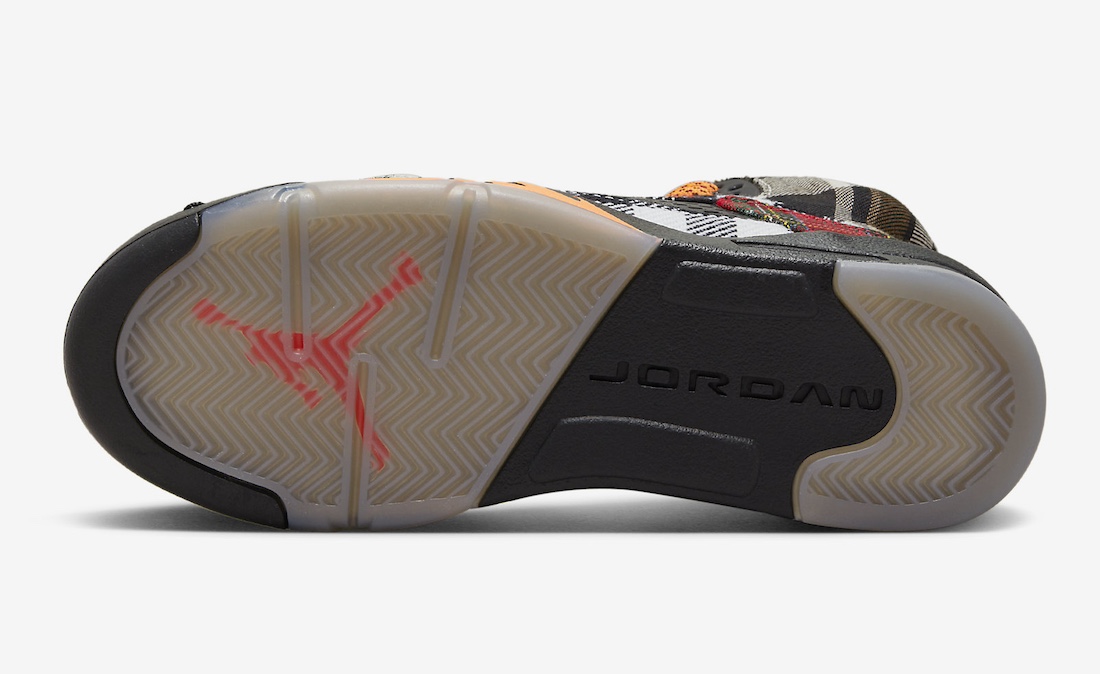 Air Jordan 5 - 儿童款Air Jordan 5 “格子”将于10月20日发布